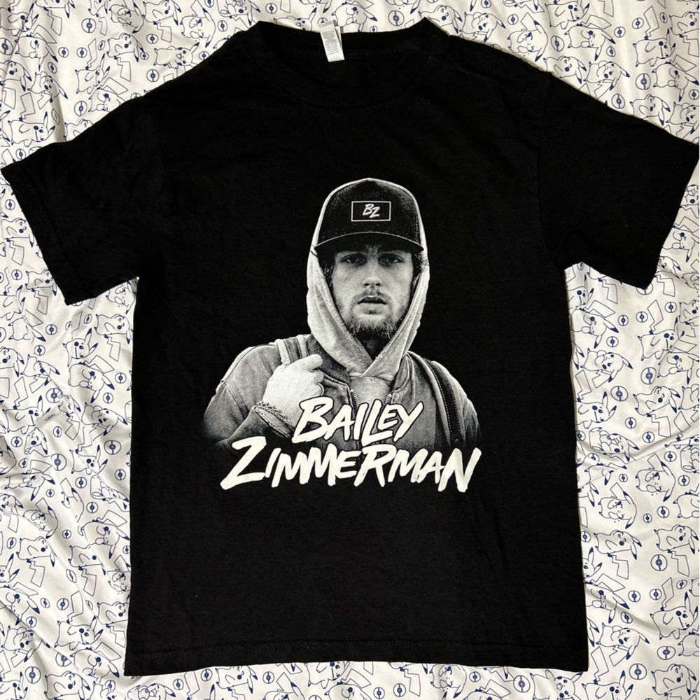 BAILEY ZIMMERMAN American Apparel Deadstock Streetwear Graphic Tee Shirt